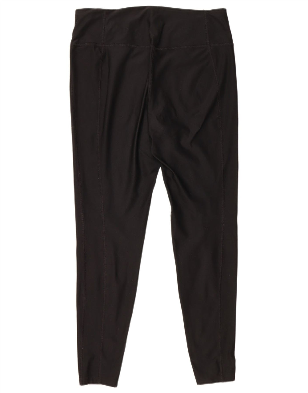 Nike Womens Dri Fit Leggings UK 16 Large Black Polyester