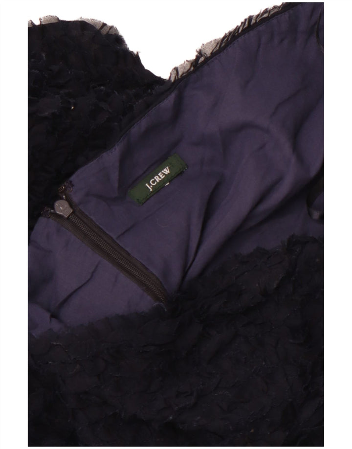 J. CREW Womens Strapless Dress UK 12 Medium Navy Blue