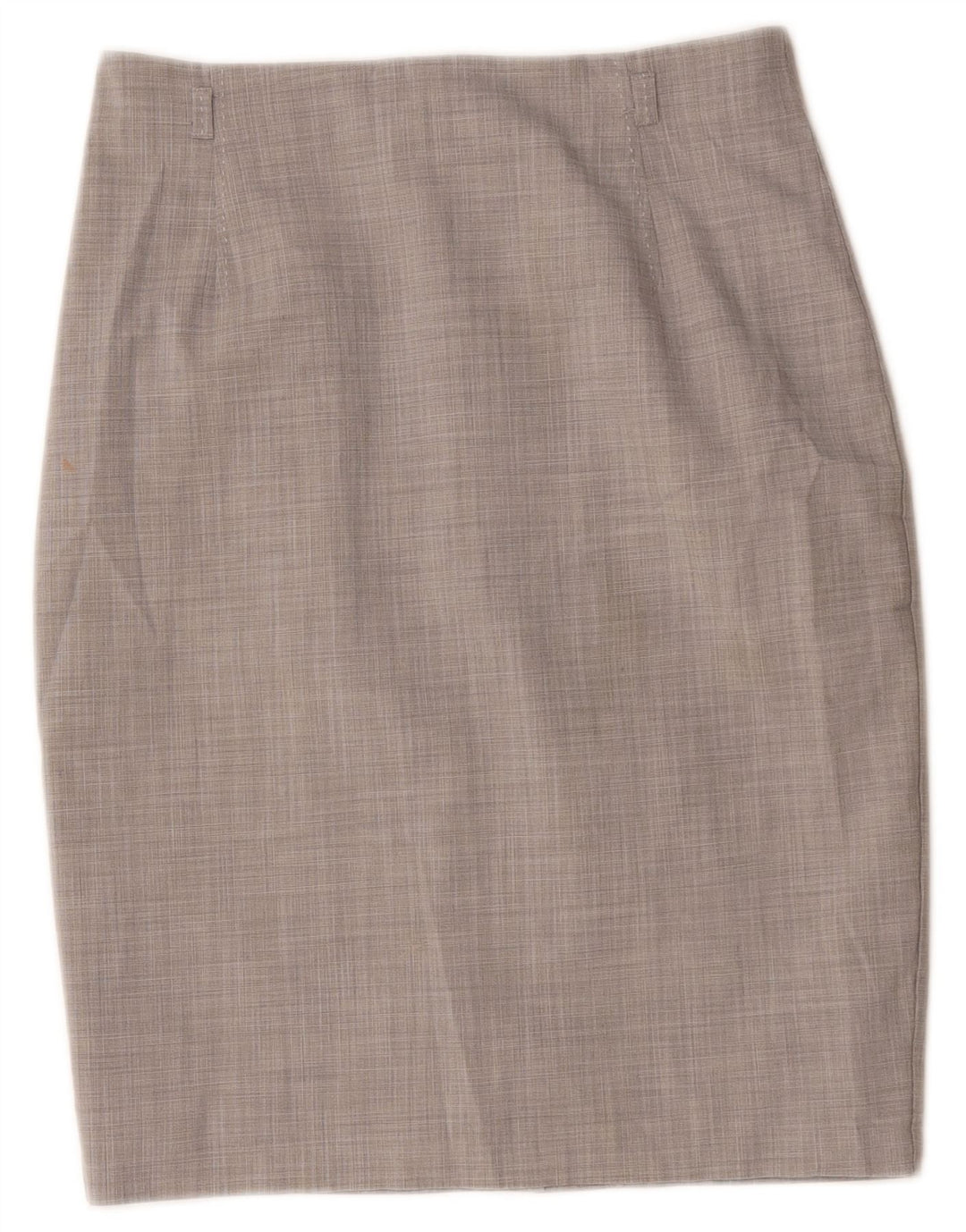 Marks & Spencer Womens Pencil Skirt UK 10 Small W30  Grey Polyester