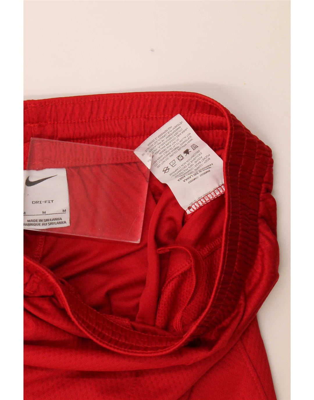 Nike Boys Dri Fit Sport Shorts 10-11 Years Medium Red Colourblock Polyester