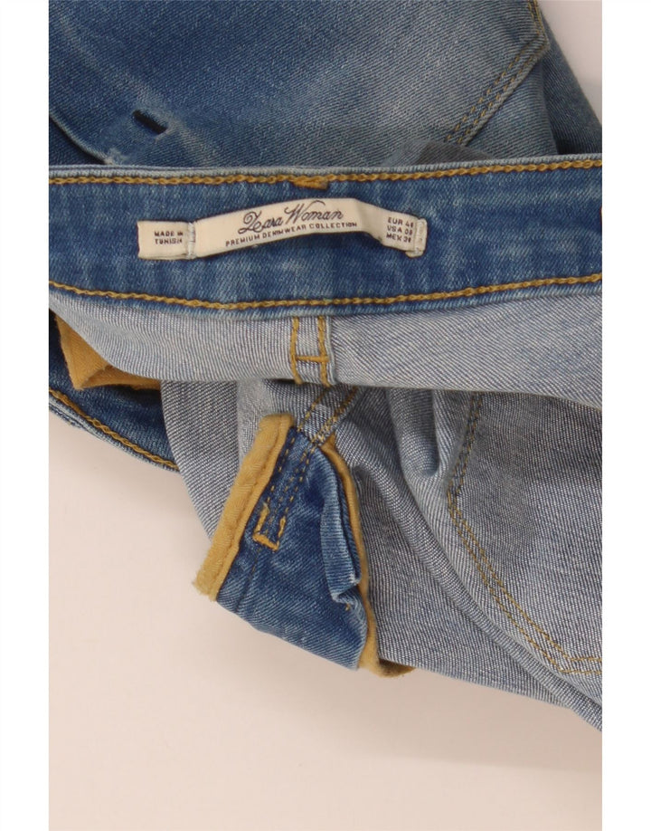 ZARA Womens Slim Jeans EU 40 Medium W30 L30 Blue