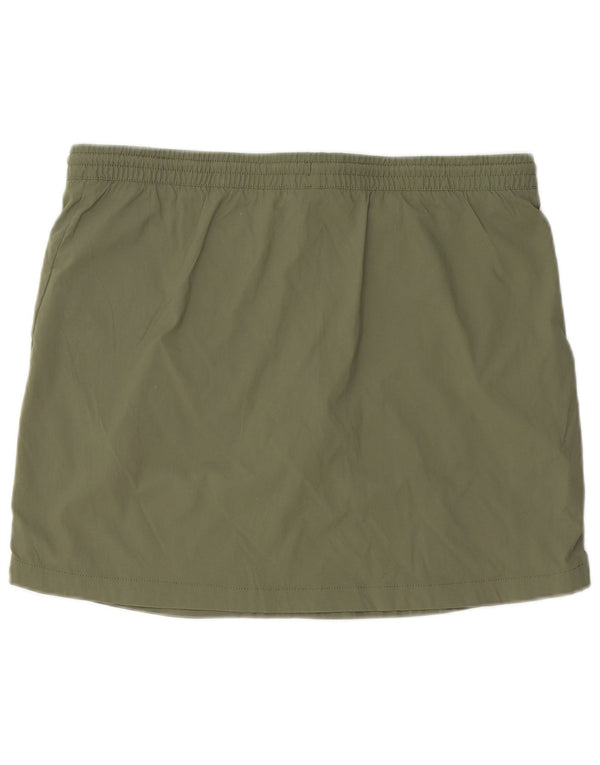 Jack Wolfskin Womens Skirt IT 46 Large Green Polyester