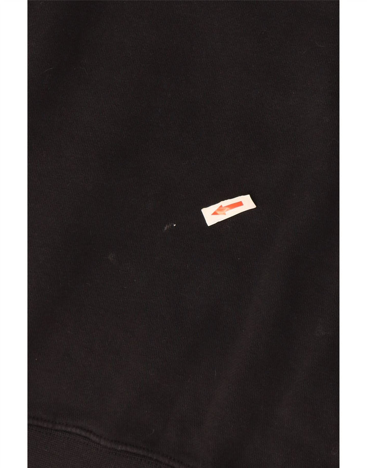 Nike Mens Sweatshirt Jumper Large Black Cotton