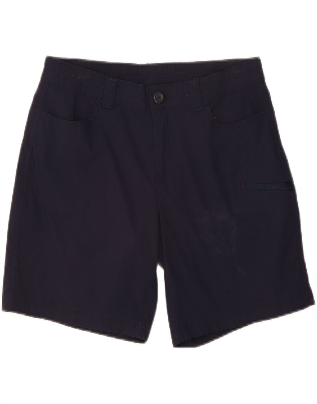 EDDIE BAUER Womens Cargo Shorts US 4 Small W28  Navy Blue Nylon Vintage Eddie Bauer and Second-Hand Eddie Bauer from Messina Hembry 