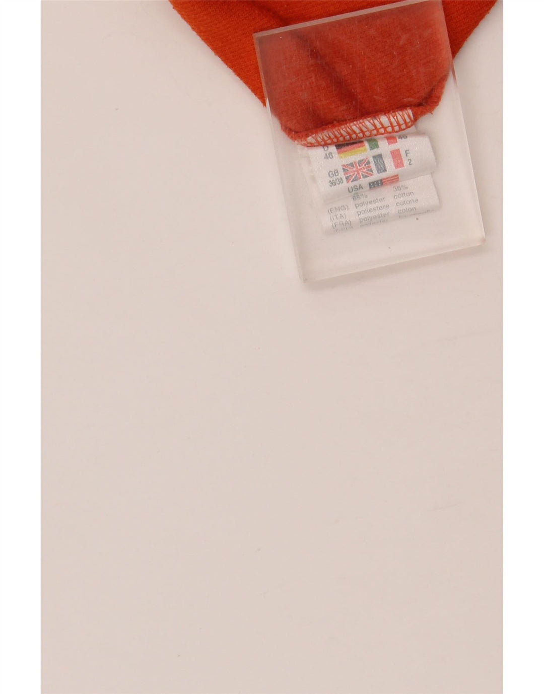 LOTTO Mens Polo Shirt UK 36/38 Small White Colourblock Polyester