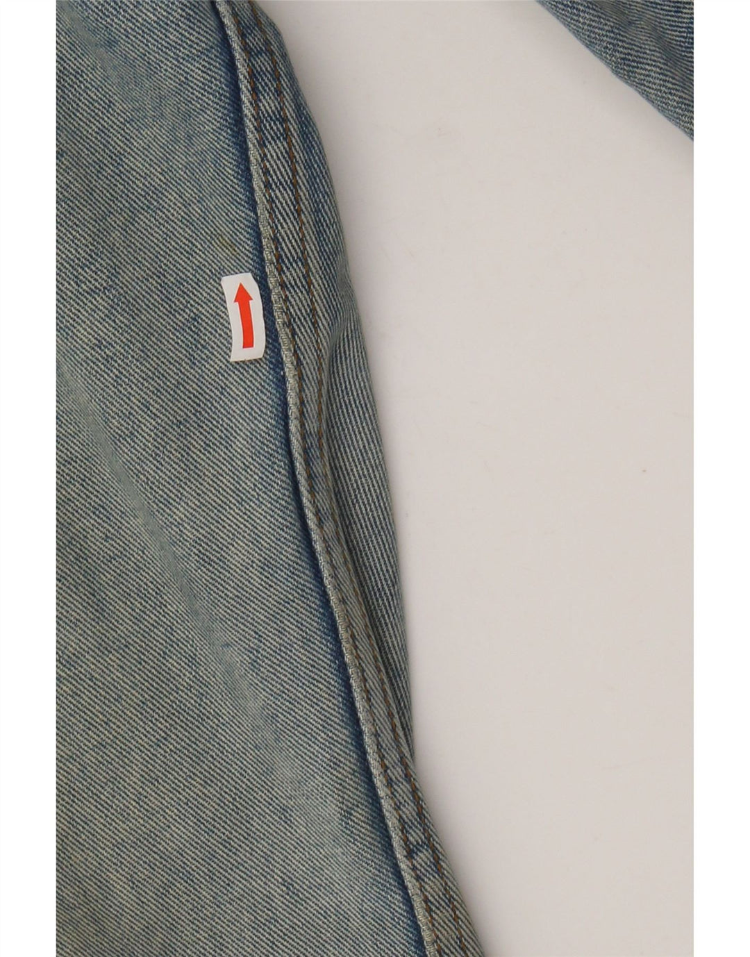 ONYX Womens Crop Denim Jacket UK 14 Medium Blue Cotton