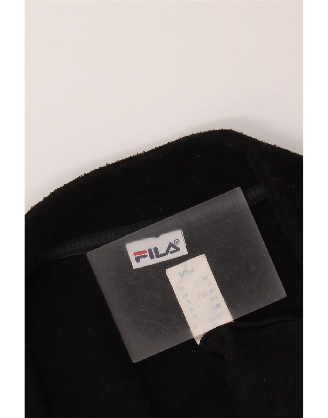 Fila Womens Fleece Jacket UK 16 Large Black Polyester