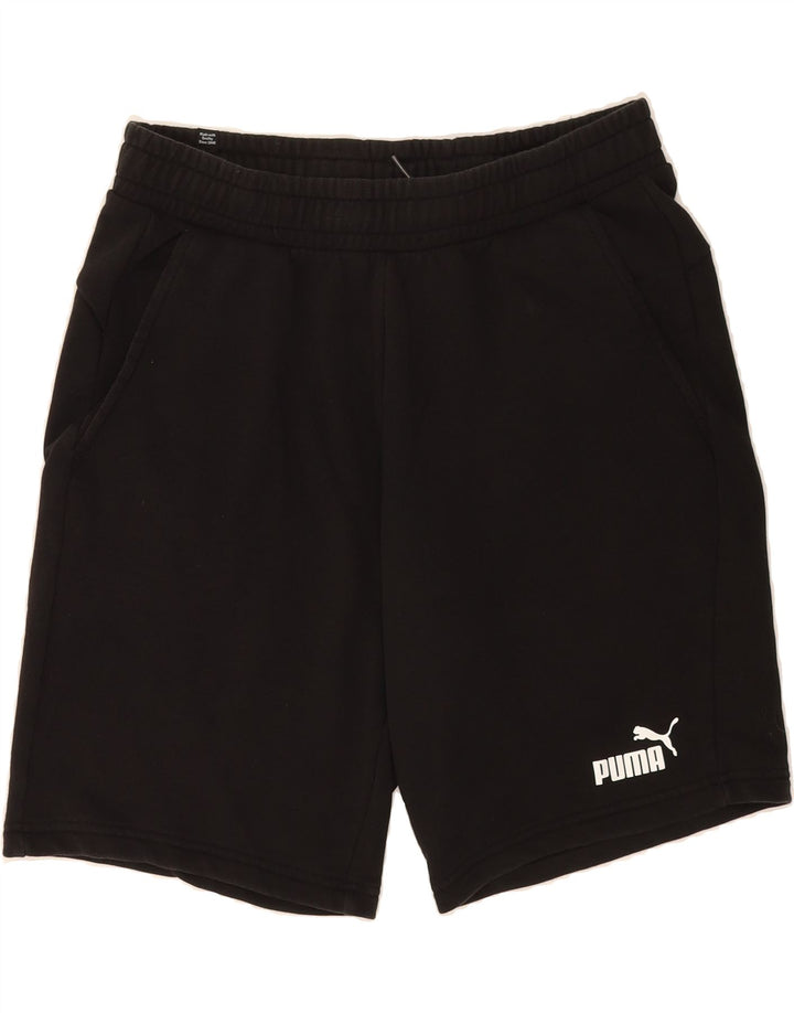 PUMA Mens Sport Shorts Large  Black Vintage Puma and Second-Hand Puma from Messina Hembry 