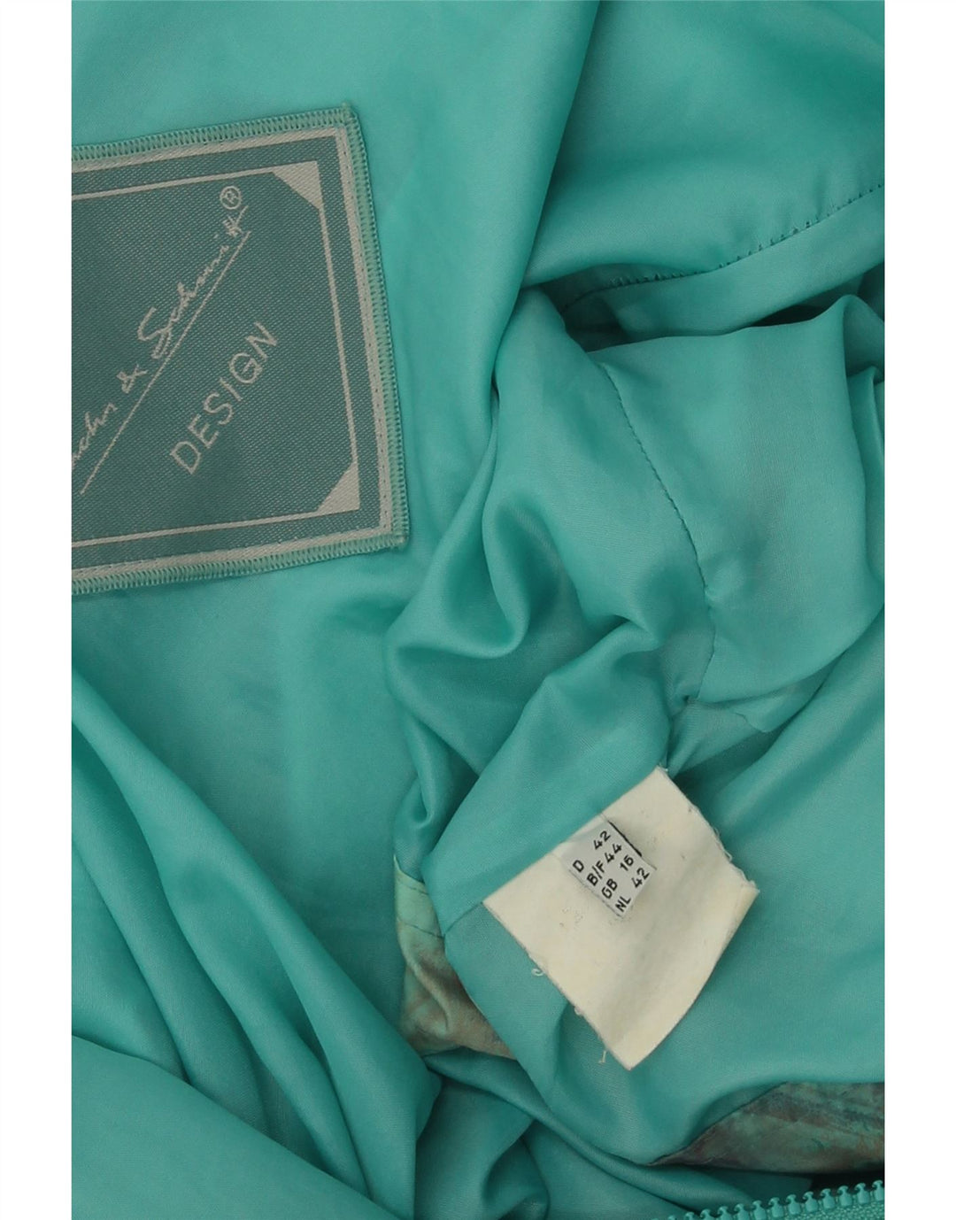 VINTAGE Womens Oversized Windbreaker Jacket UK 16 Large Green Vintage Vintage and Second-Hand Vintage from Messina Hembry 