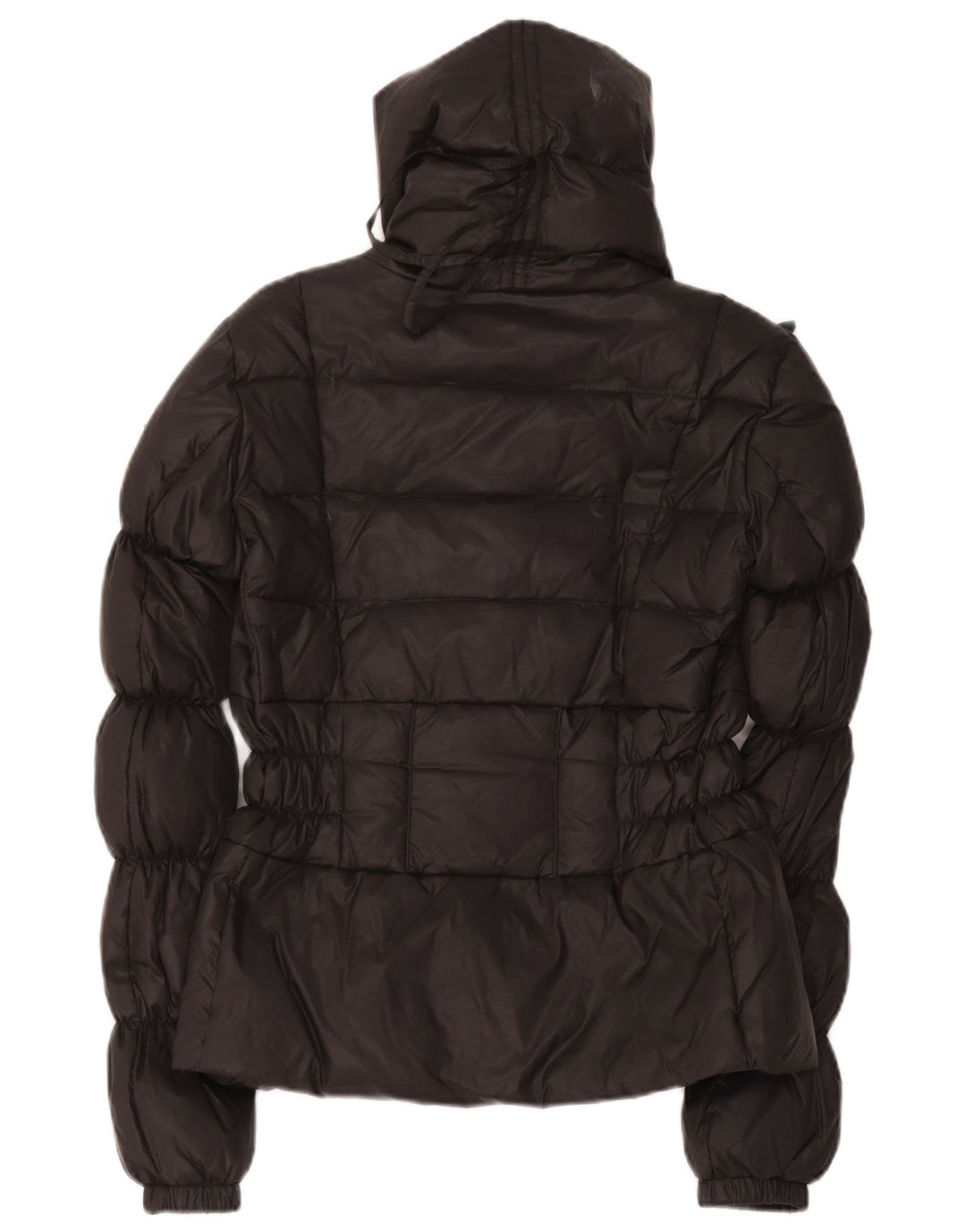 Guess Womens Padded Jacket UK 14 Medium Black Nylon
