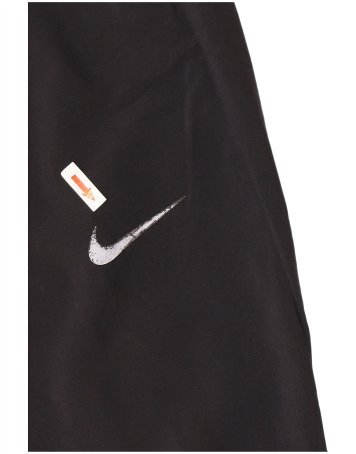Nike Womens Tracksuit Trousers Joggers UK 10 Small  Black Polyester