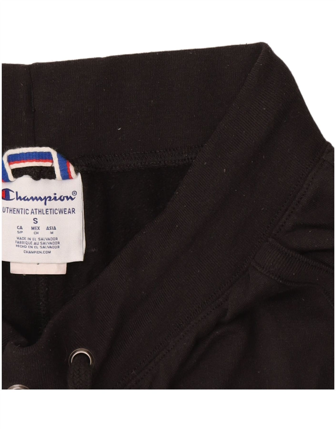 Champion Womens Tracksuit Trousers Joggers UK 10 Small Black Polyester