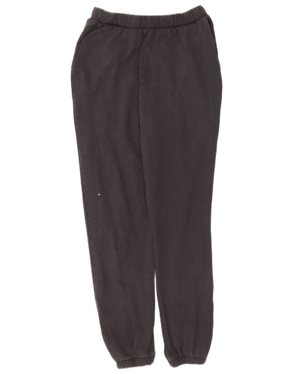 Zara Womens Tracksuit Trousers Joggers UK 12 Medium Grey Cotton