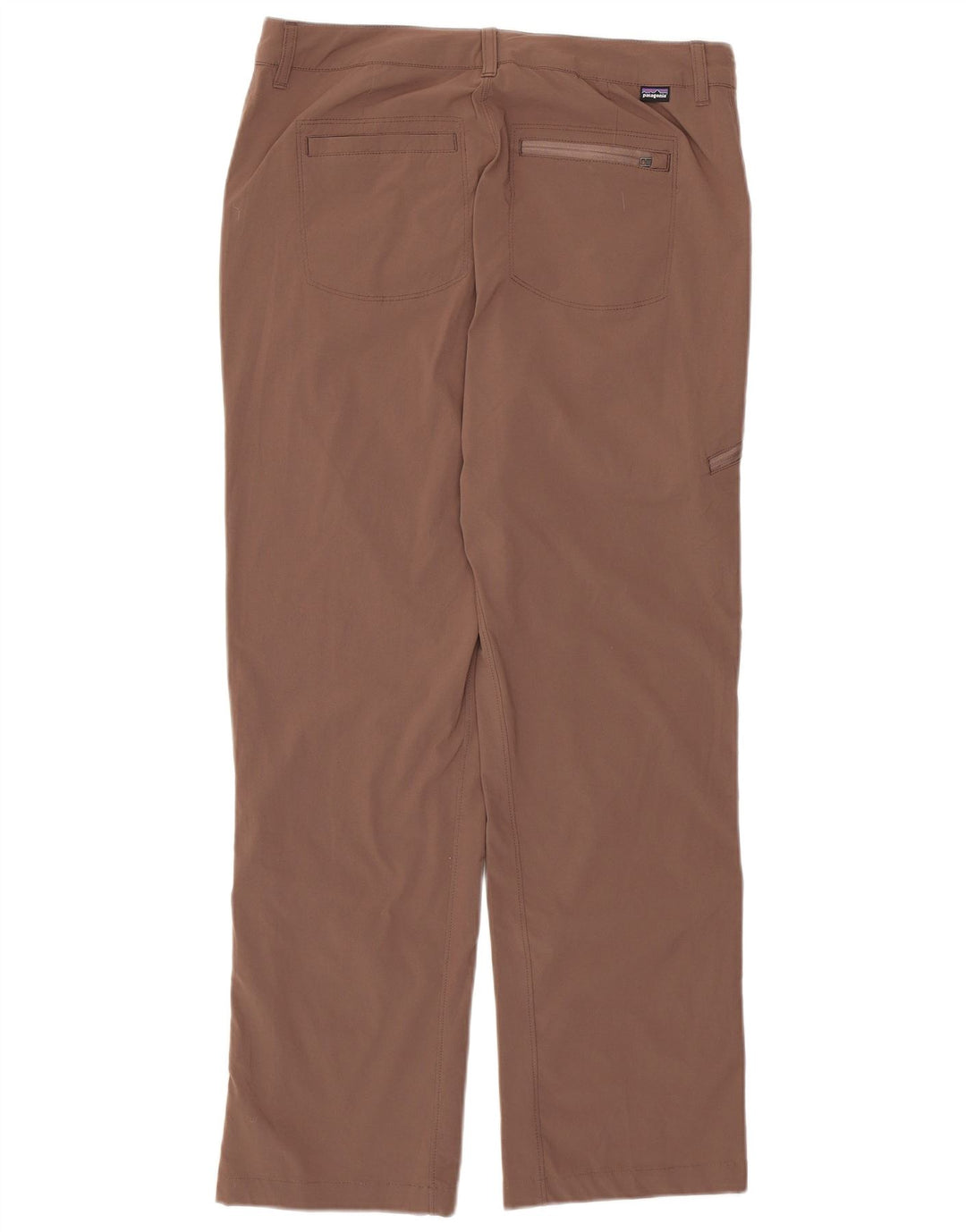Patagonia Womens Cargo Trousers US 8 Medium W30 L29 Brown Polyamide