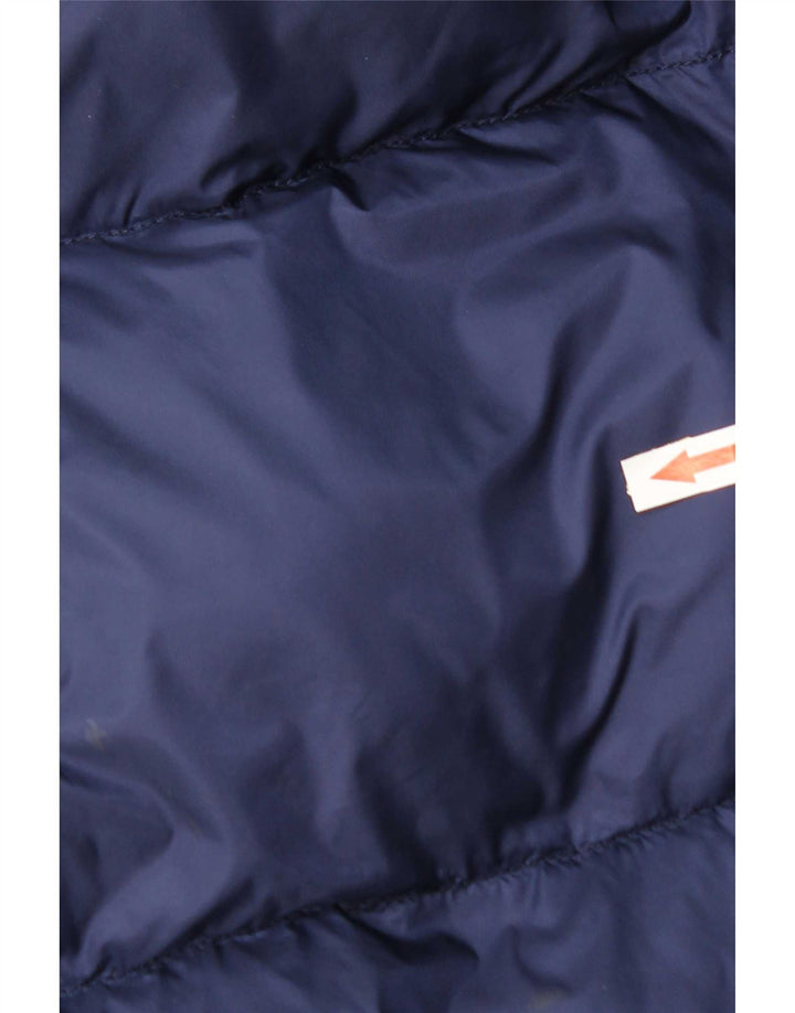 Tommy Hilfiger Mens Padded Jacket UK 38 Medium Navy Blue Polyamide