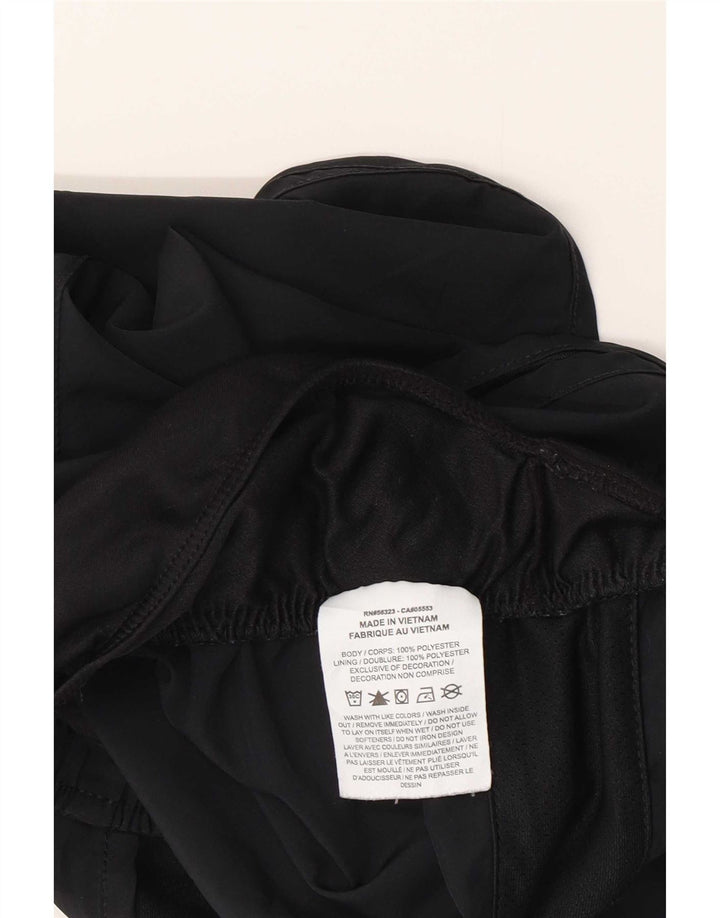 Nike Womens Dri Fit Sport Shorts UK 8 Small Black Polyester