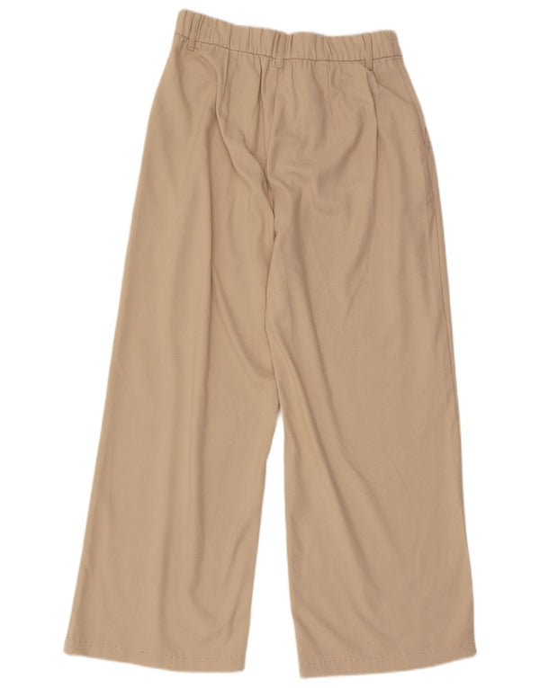Hollister Womens Livvy High Waist Casual Trousers Medium W30 L27 Beige