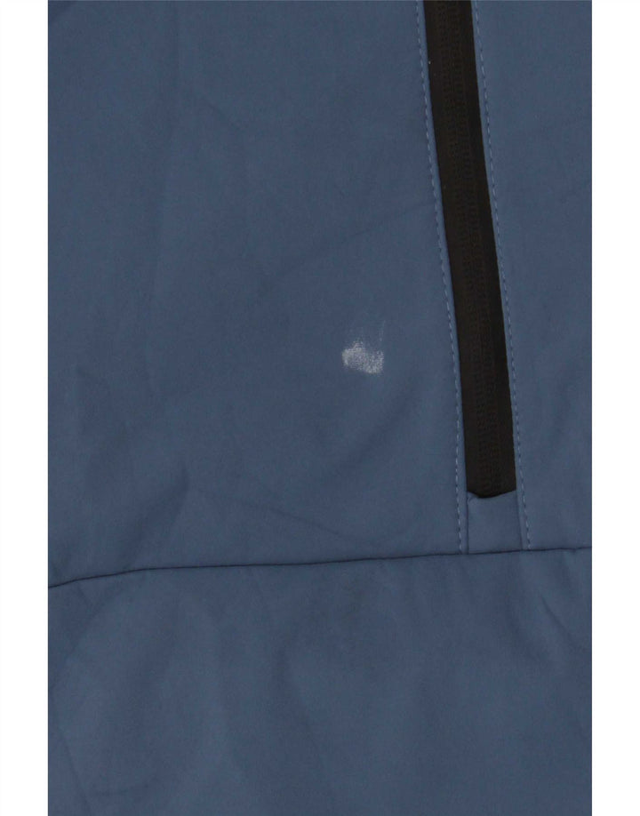 Zara Womens Oversized Pullover Tracksuit Top Jacket UK 10 Small Blue