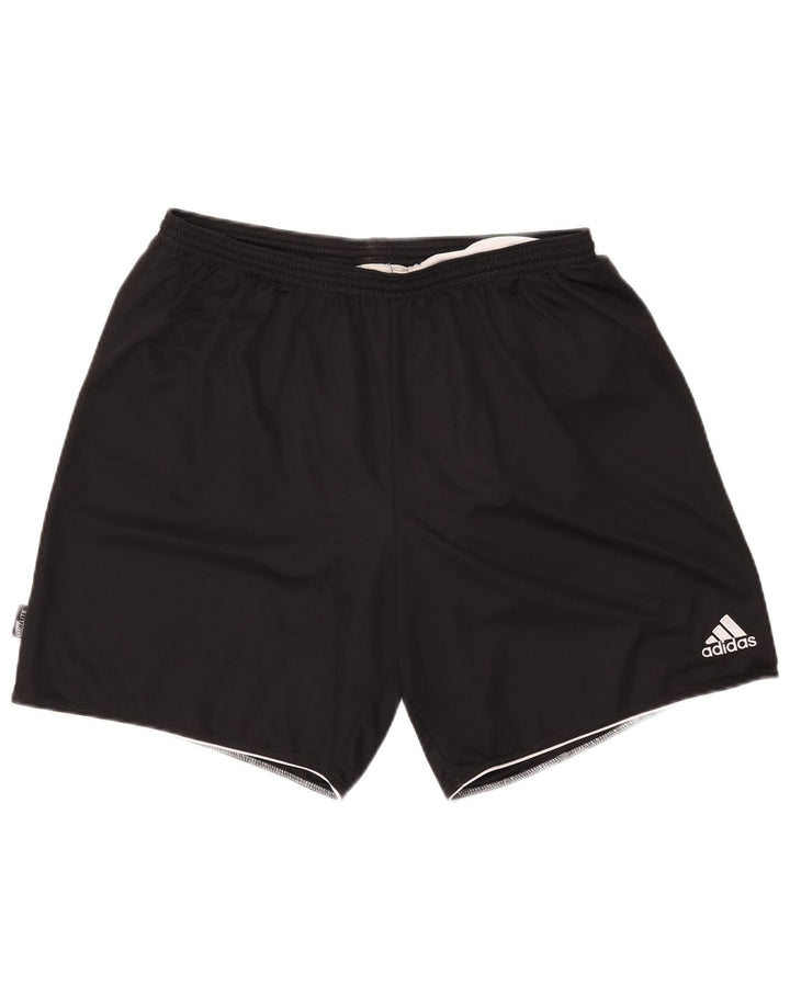 ADIDAS Mens Climalite Sport Shorts 2XL Black Polyester