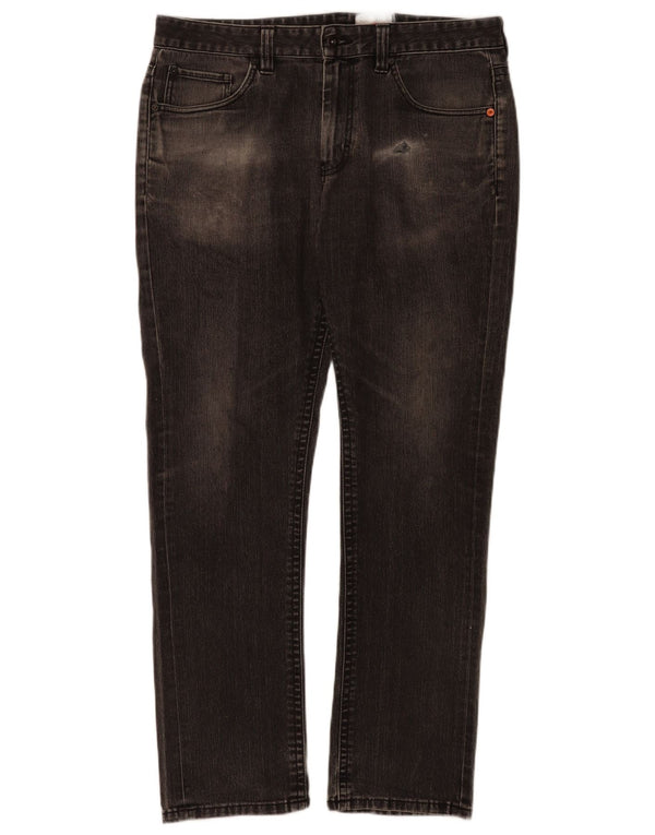 DC Mens Graphic Straight Jeans W34 L32 Grey