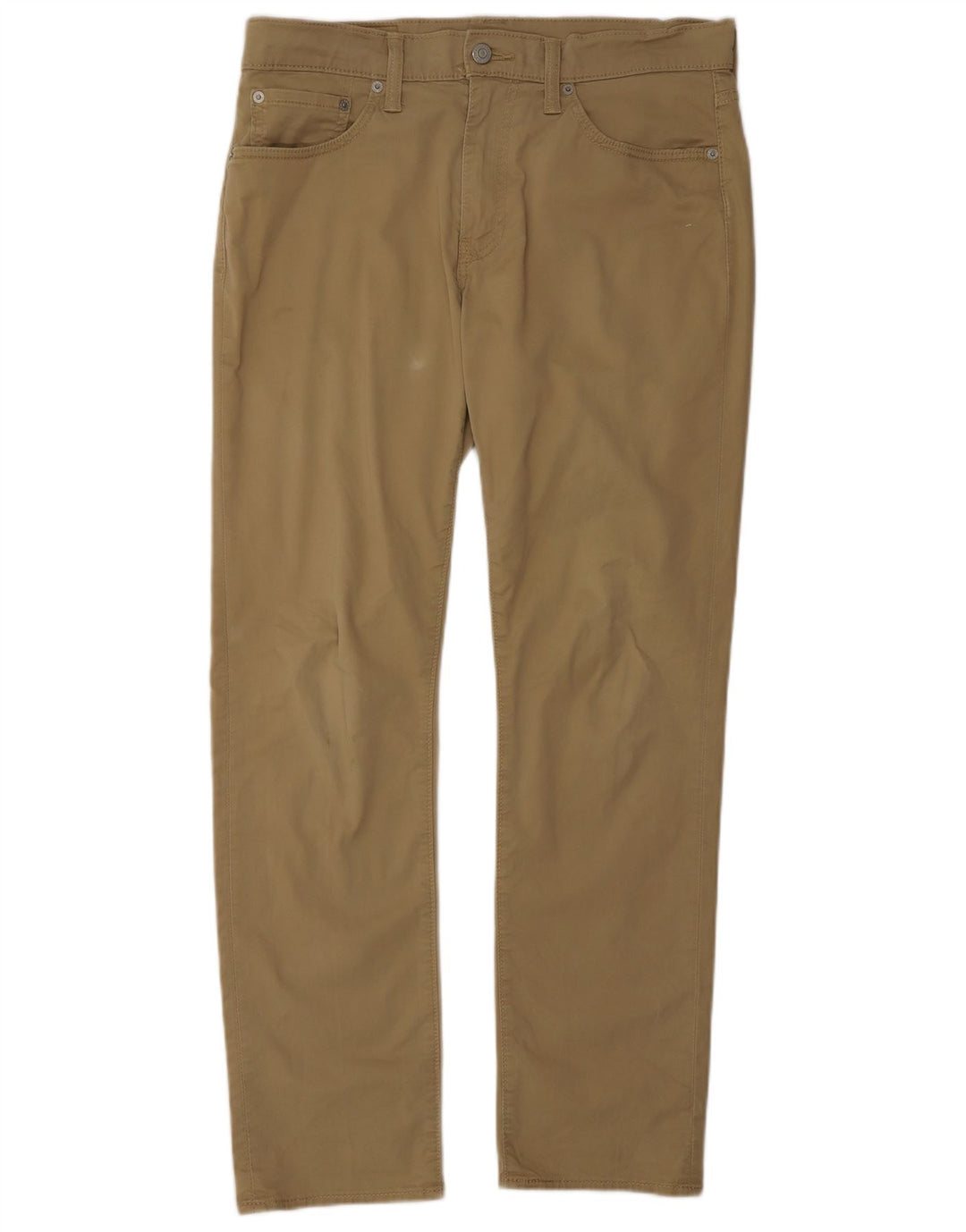 LEVI'S Mens 511 Slim Casual Trousers W32 L30 Beige Cotton