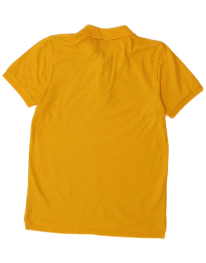CARHARTT Mens Polo Shirt Small Yellow Cotton