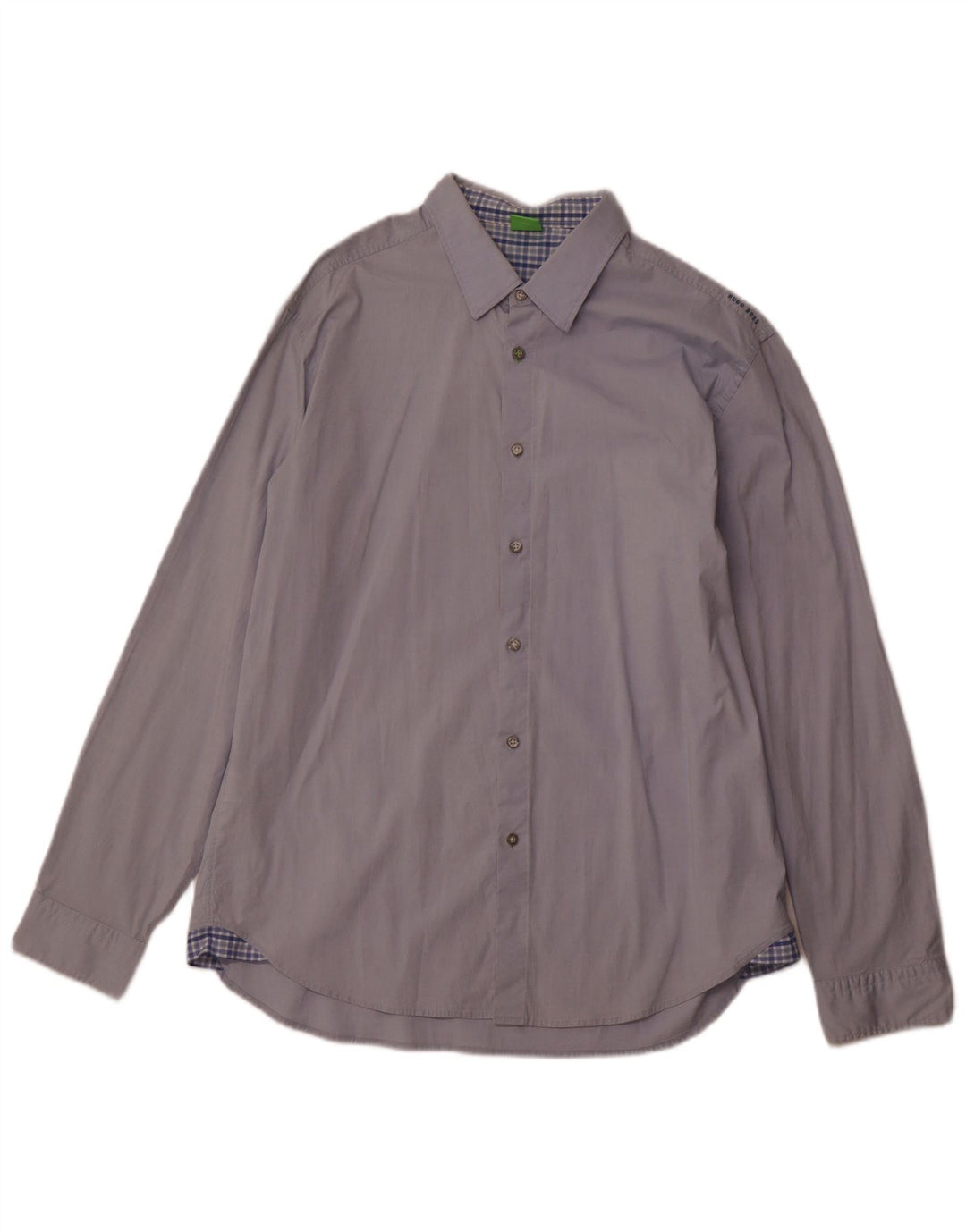 Hugo Boss Mens Shirt 2XL Blue Cotton