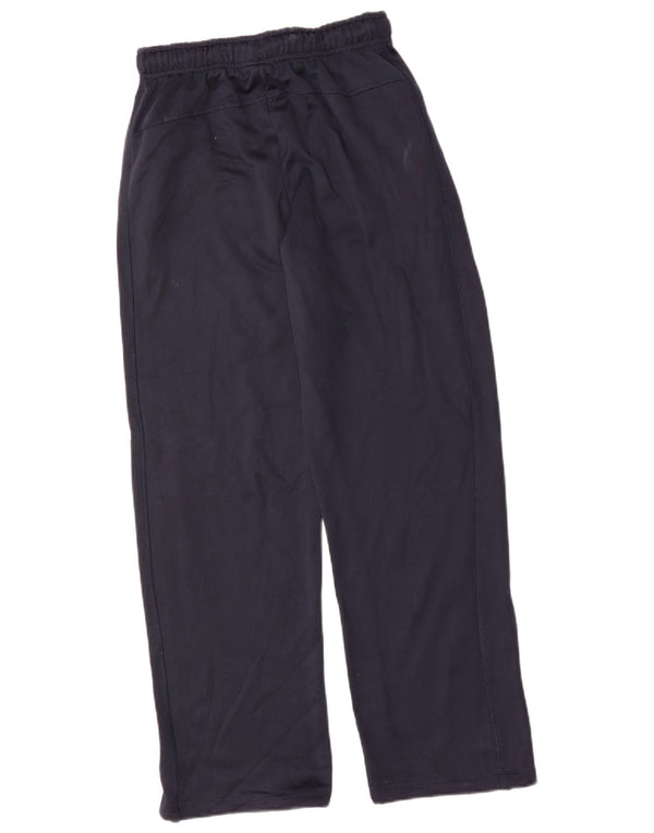 RUSSELL ATHLETIC Mens Tracksuit Trousers Small  Navy Blue Polyester