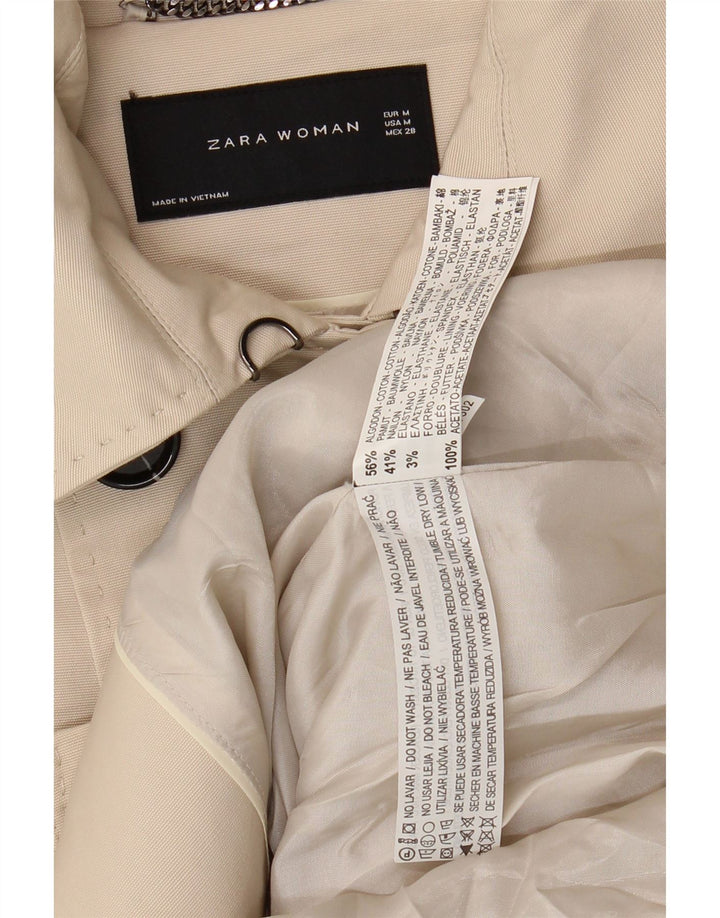 Womens Double Breasted Coat UK 12 Medium