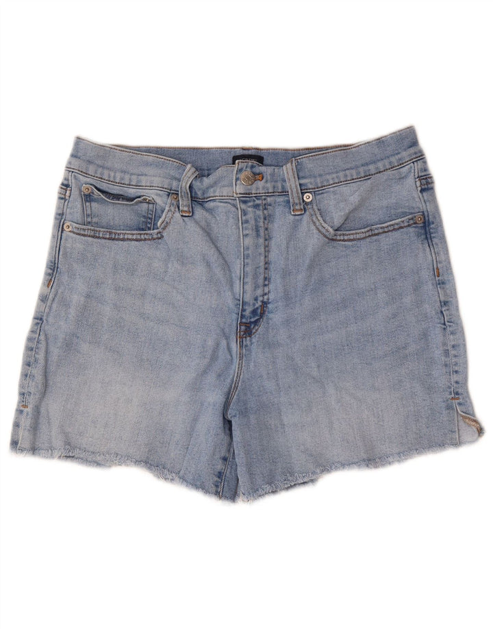 J. CREW Womens Denim Shorts W32 Large Blue Cotton