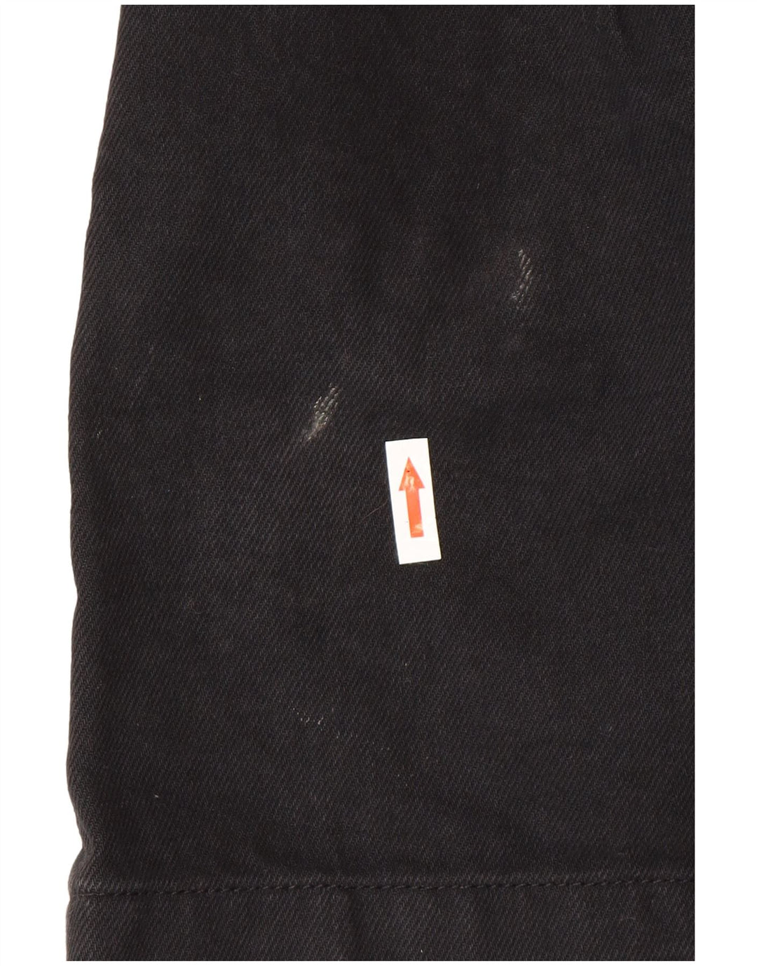 Topshop Womens Denim Skirt UK 10 Small W26 Black