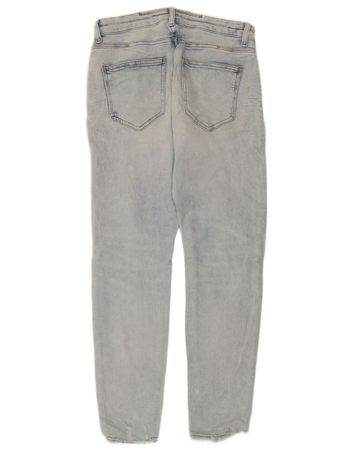 Zara Mens Distressed Slim Jeans EU 40 Medium W31 L29 Blue