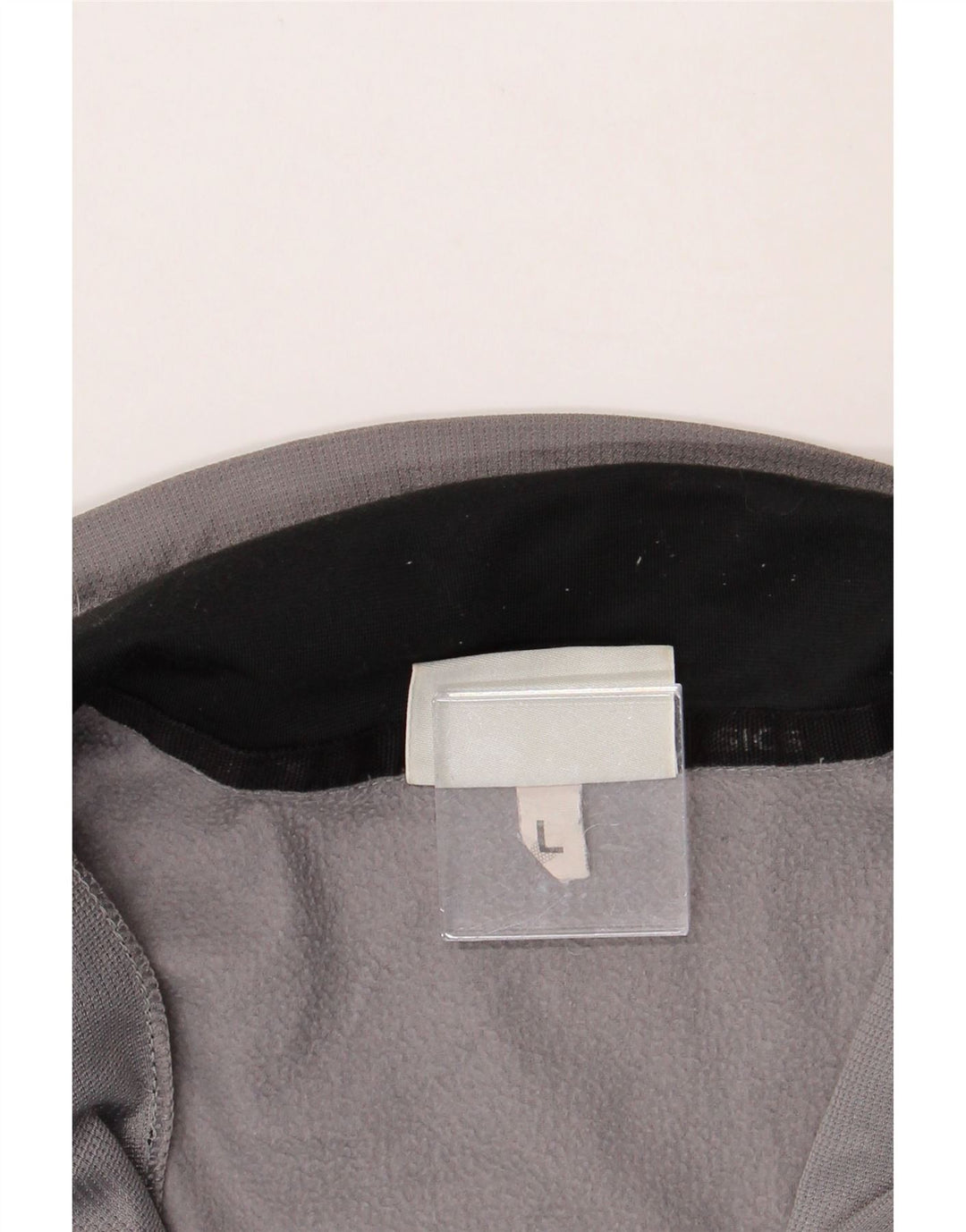 ASICS Mens Tracksuit Top Jacket Large Grey Vintage Asics and Second-Hand Asics from Messina Hembry 