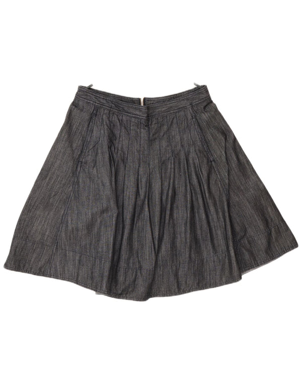 Benetton Womens A-Line Skirt Medium W28  Navy Blue