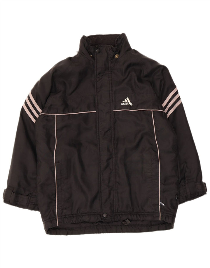 Adidas Boys Windbreaker Jacket 11-12 Years Black