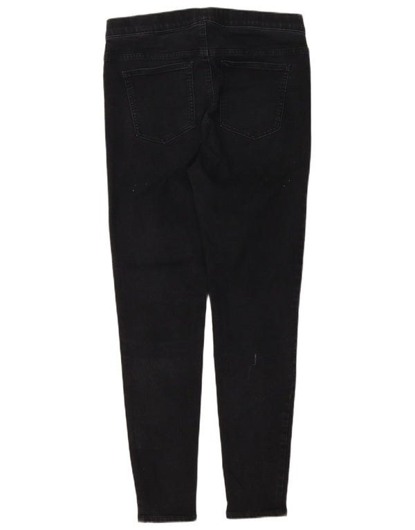 Marks & Spencer Womens Jegging Jeans UK 14 Large W30 L28 Grey Cotton