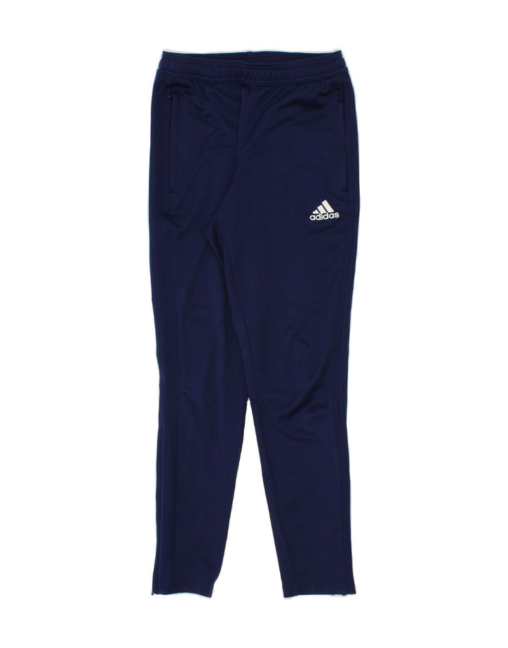ADIDAS Mens Climacool Tracksuit Trousers Small  Navy Blue Polyester Vintage Adidas and Second-Hand Adidas from Messina Hembry 