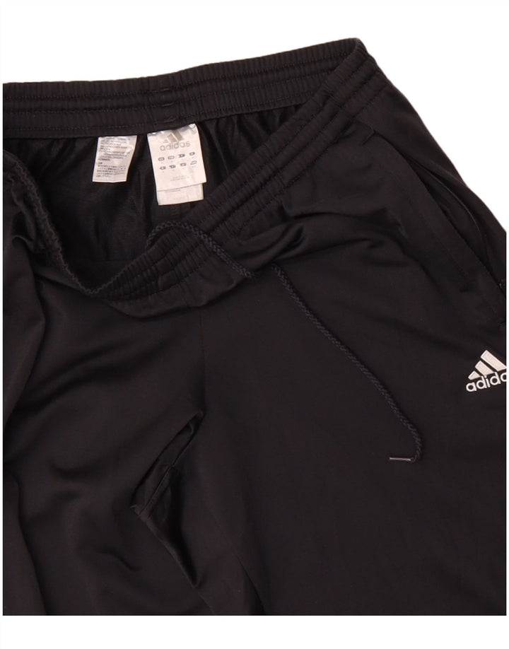 Adidas Mens Tracksuit Trousers Medium  Grey Polyester