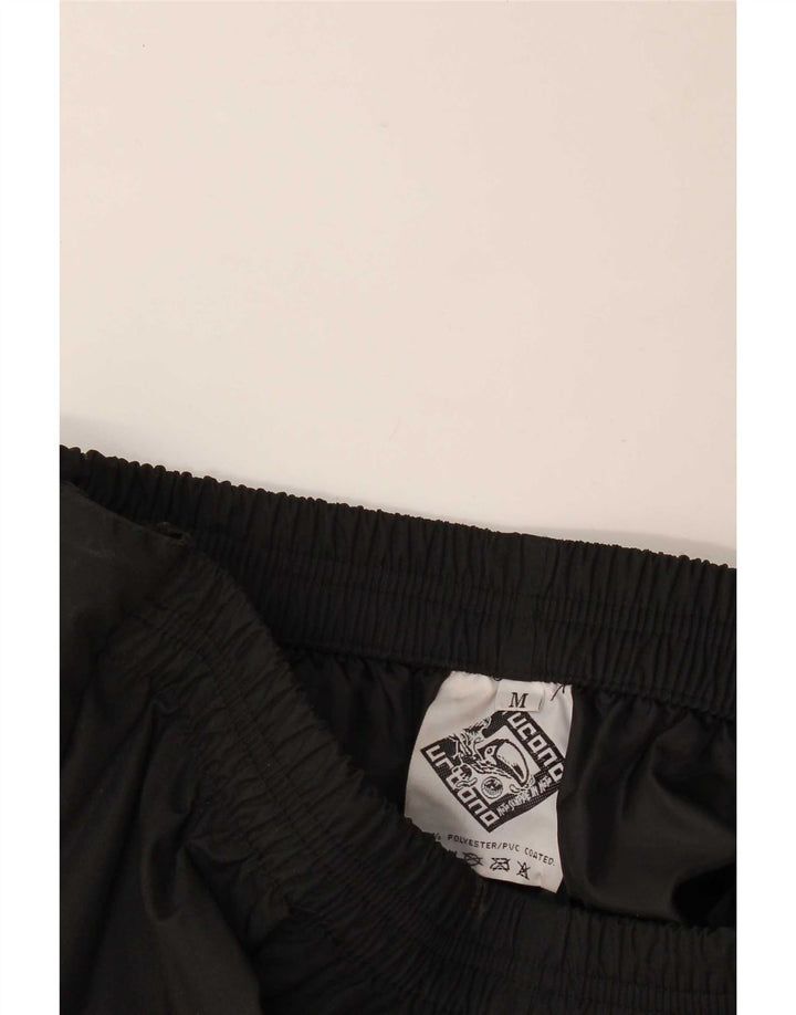 Tucano Urbano Mens Joggers Waterproof Trousers Medium Black Polyester