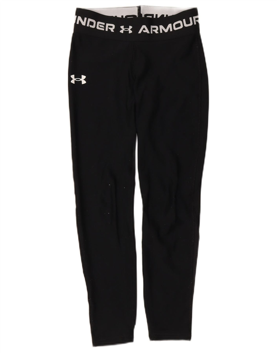 UNDER ARMOUR Womens Graphic Leggings UK 10 Small  Black
