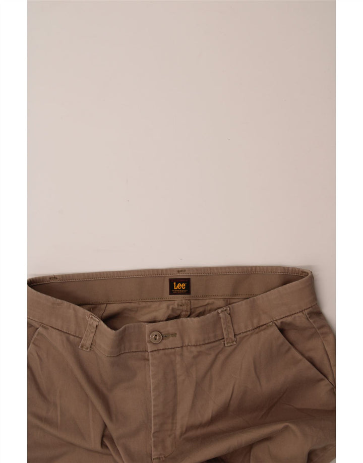 LEE Mens Straight Chino Trousers W38 L30 Beige Vintage Lee and Second-Hand Lee from Messina Hembry 