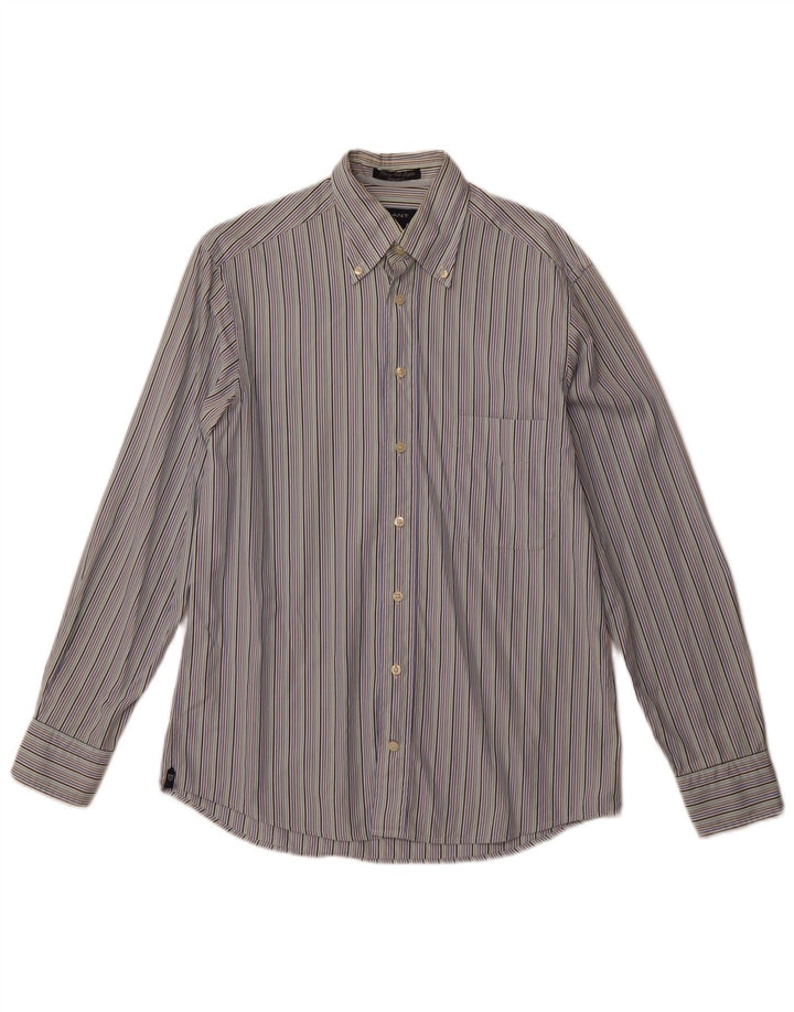 GANT Mens Shirt Small Multicoloured Striped Cotton