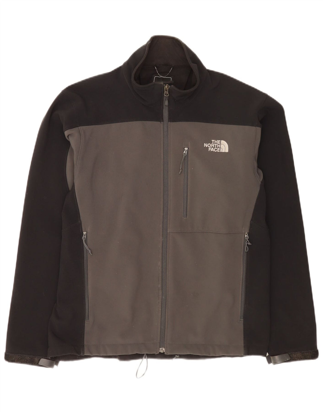 The North Face Mens Bomber Jacket UK 38 Medium Black Colourblock Polyester