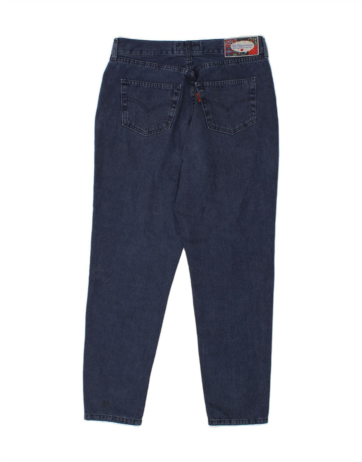 ZIP Womens Tapered Jeans W32 L29 Blue Vintage Zip and Second-Hand Zip from Messina Hembry 