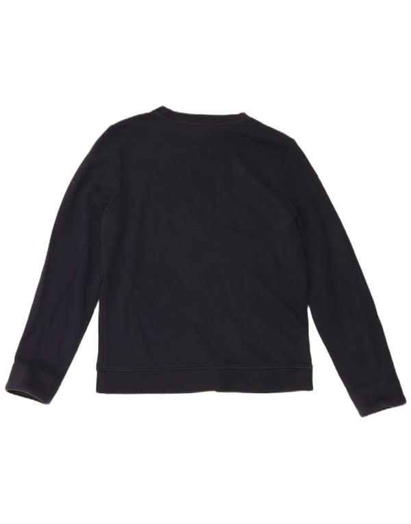 Tommy Hilfiger Mens Graphic Sweatshirt Jumper Small Navy Blue Cotton