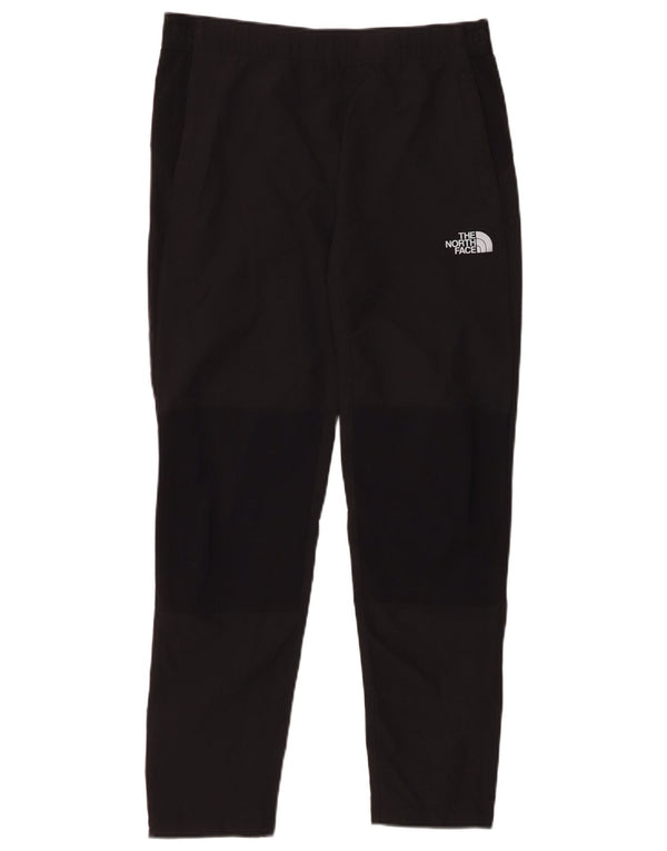 THE NORTH FACE Boys Graphic Tracksuit Trousers 14-15 Years XL Black Nylon