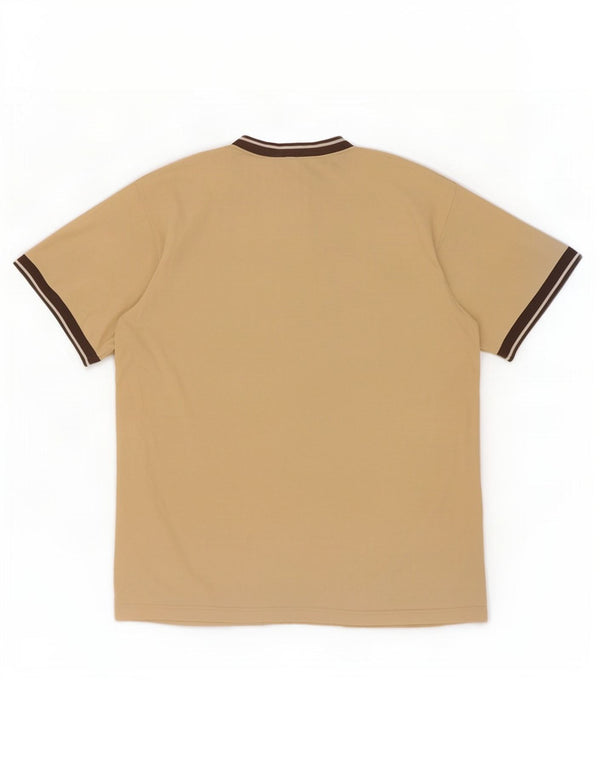 Champion Mens T-Shirt Top Large Beige