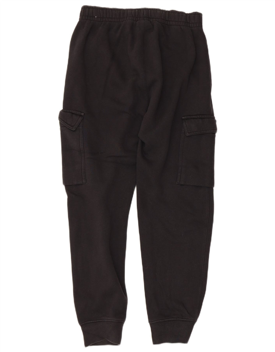 NIKE Womens Cargo Tracksuit Trousers Joggers UK 10 Small  Black Cotton