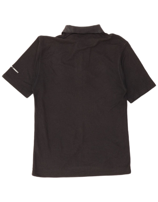 Umbro Mens Polo Shirt Large Black