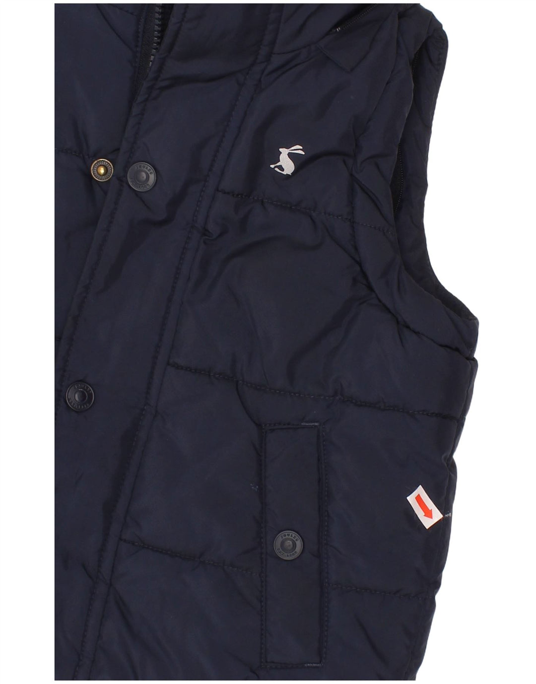 JOULES Baby Boys Padded Gilet 18-24 Months Navy Blue Polyester